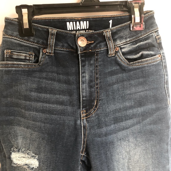 MIAMI | Distressed | High Waist | Skinny | Size 1 - Picture 3 of 4